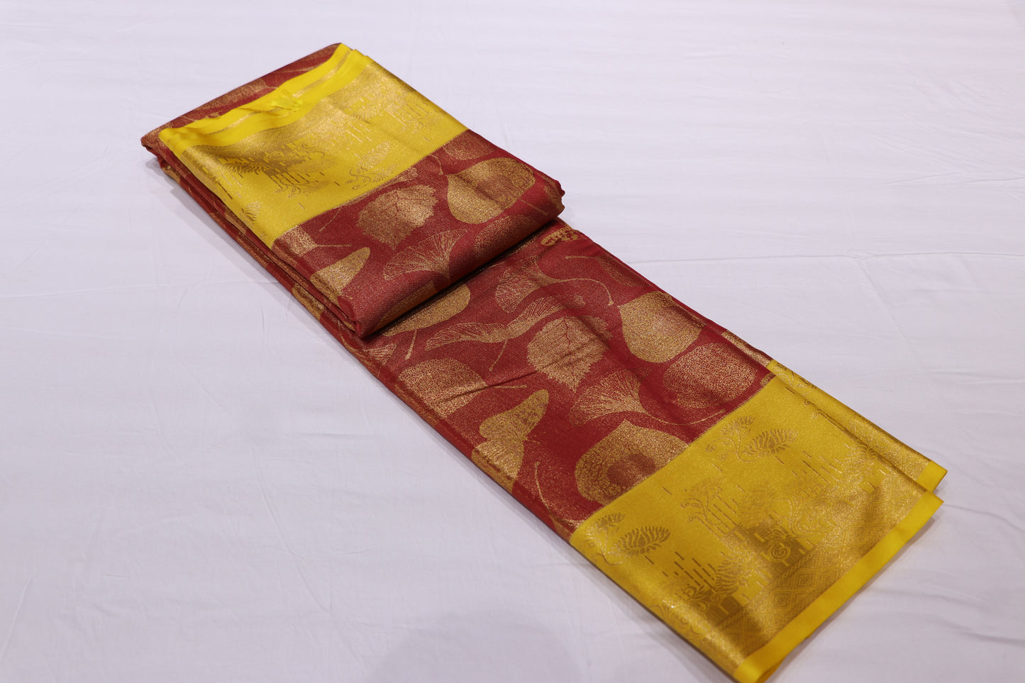Silk saree magent  Colour