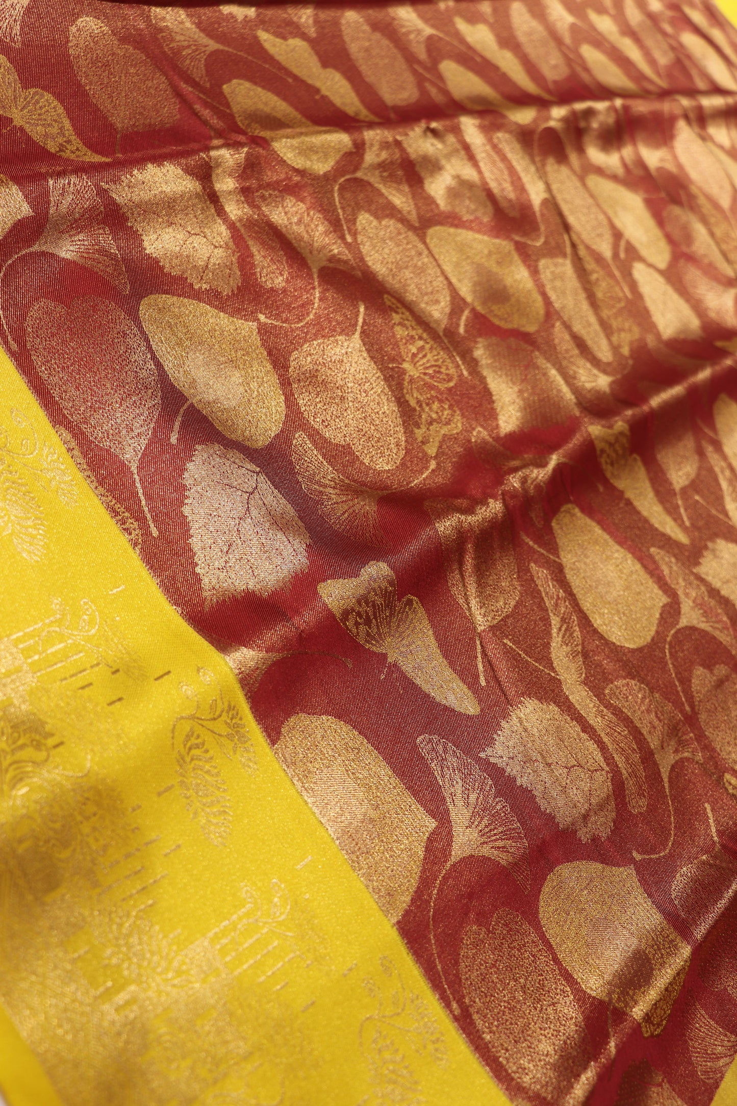 Silk saree magent  Colour