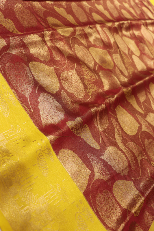 Silk saree magent  Colour