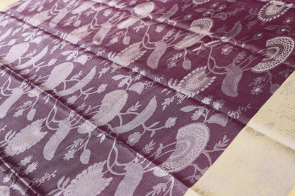 Silk Saree Maganth With Sandal Colour