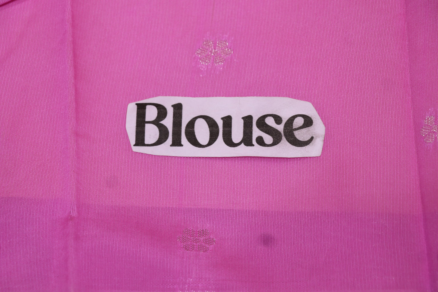 semi  silk saree pink colour