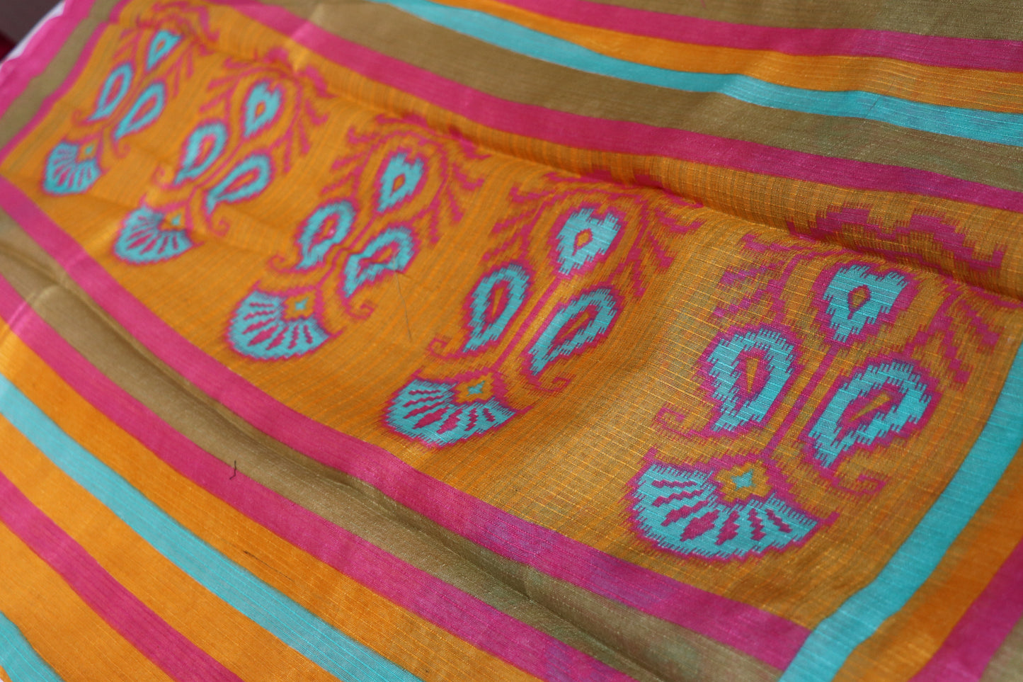 Fancy Saree Orange colour