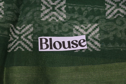 Fancy Saree Green Colour