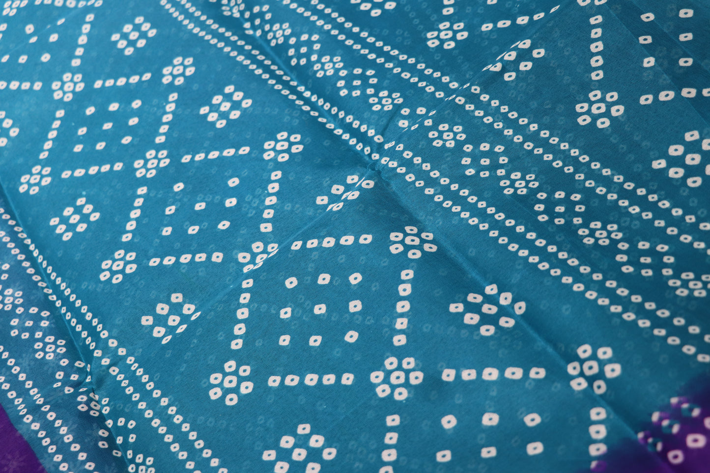 Fancy Saree Sky Blue with  Voilet Colour