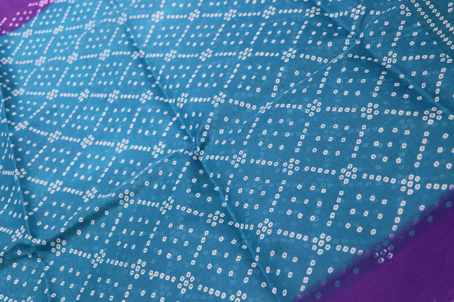 Fancy Saree Sky Blue with  Voilet Colour