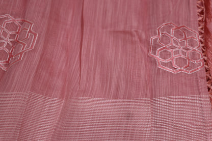 Fancy saree  Pink Colour