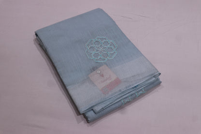 Fancy Saree Sky Blue  Colour