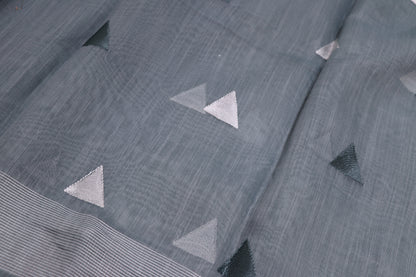 Fancy saree Gray  Colour