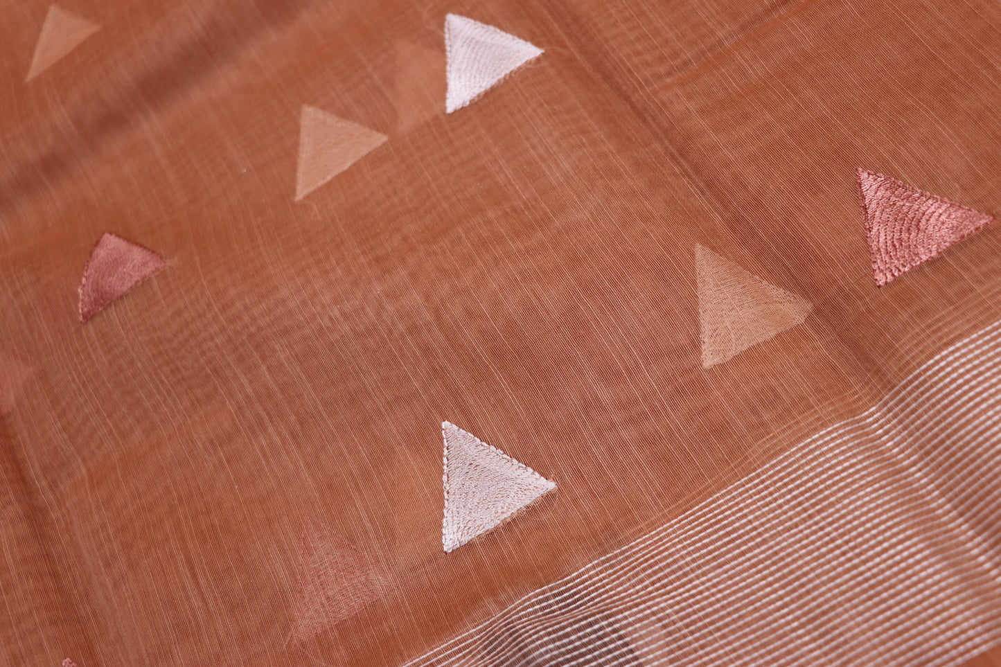 Fancy Saree Orange Colour