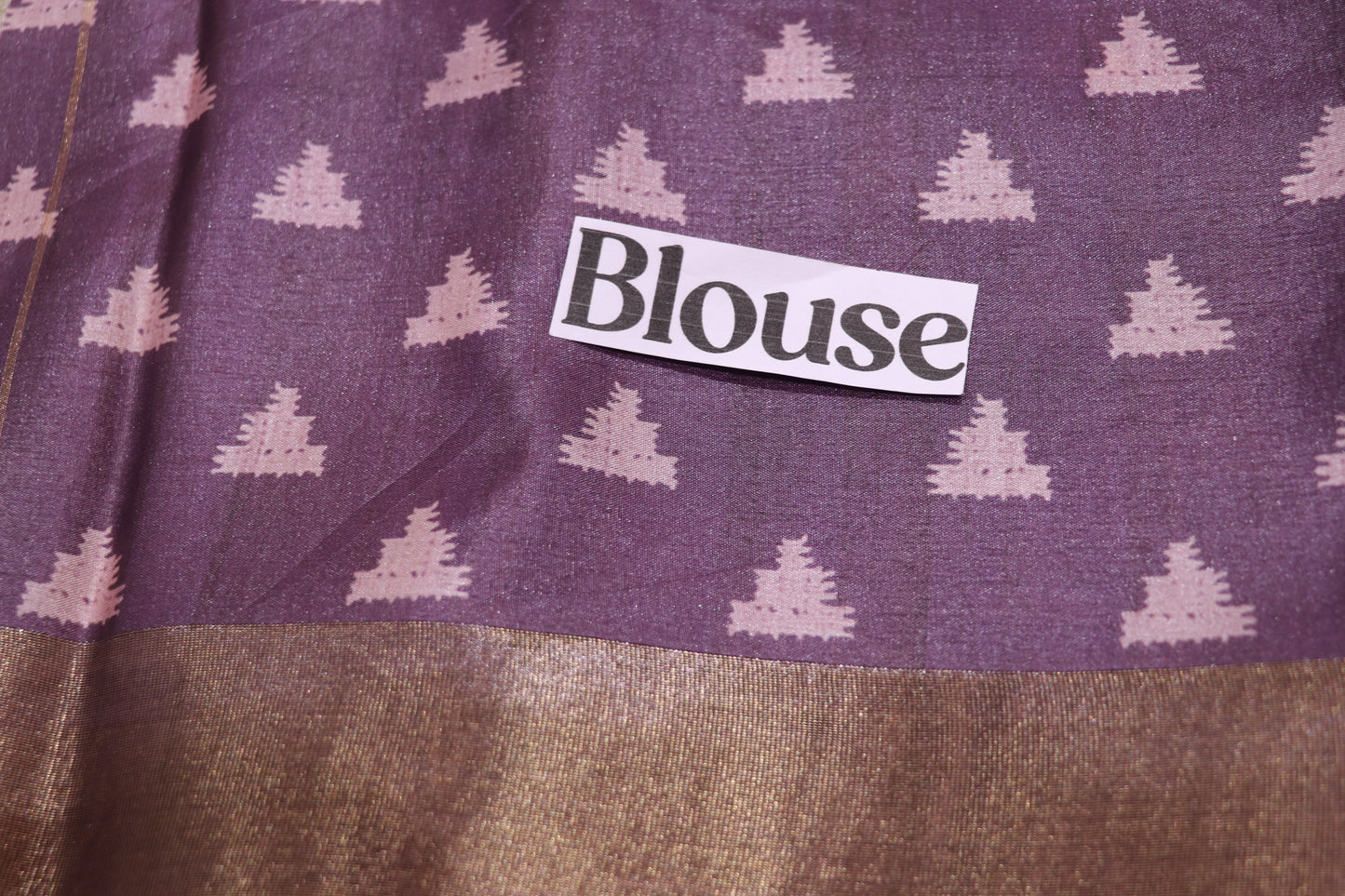 Fancy  saree sandel with  violet  colour