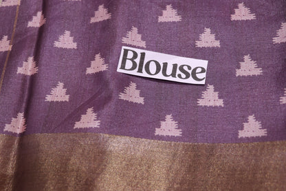 Fancy  saree sandel with  violet  colour