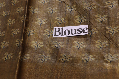 Fancy  Saree mustard colour