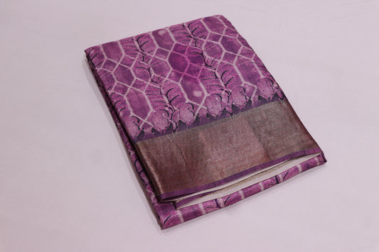 Fancy  Saree Pink  Colour