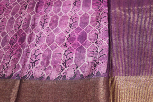 Fancy  Saree Pink  Colour