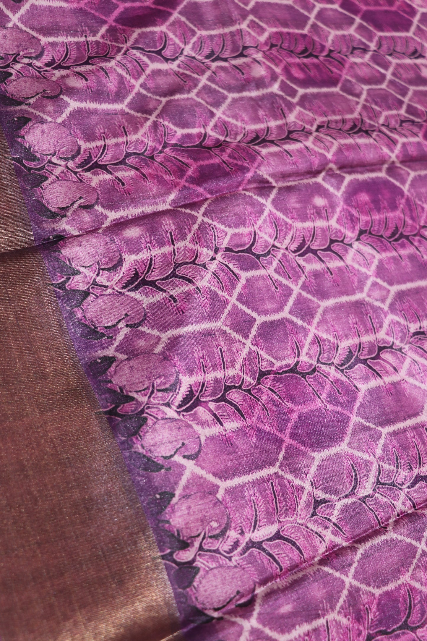 Fancy  Saree Pink  Colour