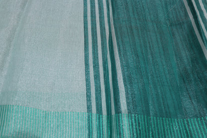 Fancy saree Green colour