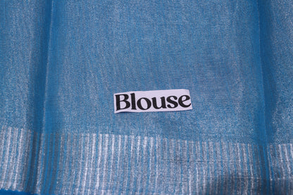 Fancy  Srees Blue Colour