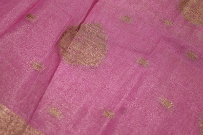 Fancy  saree Pink  Colour