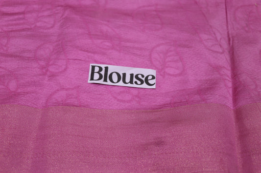 Fancy  saree Pink  Colour