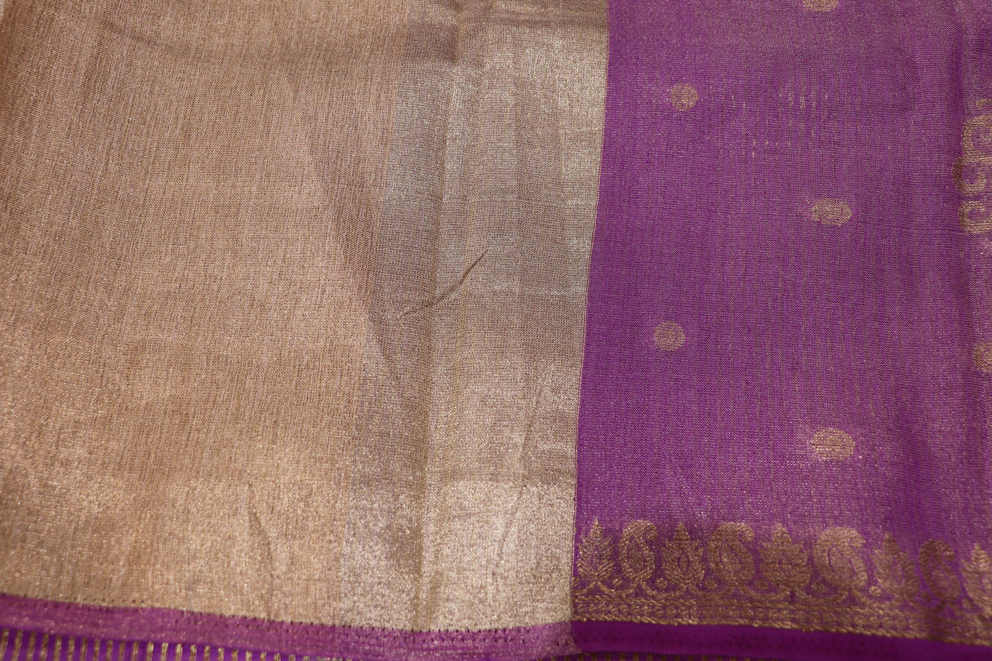 Fancy  Saree  Violet  Colour