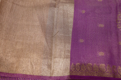 Fancy  Saree  Violet  Colour