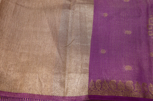Fancy  Saree  Violet  Colour