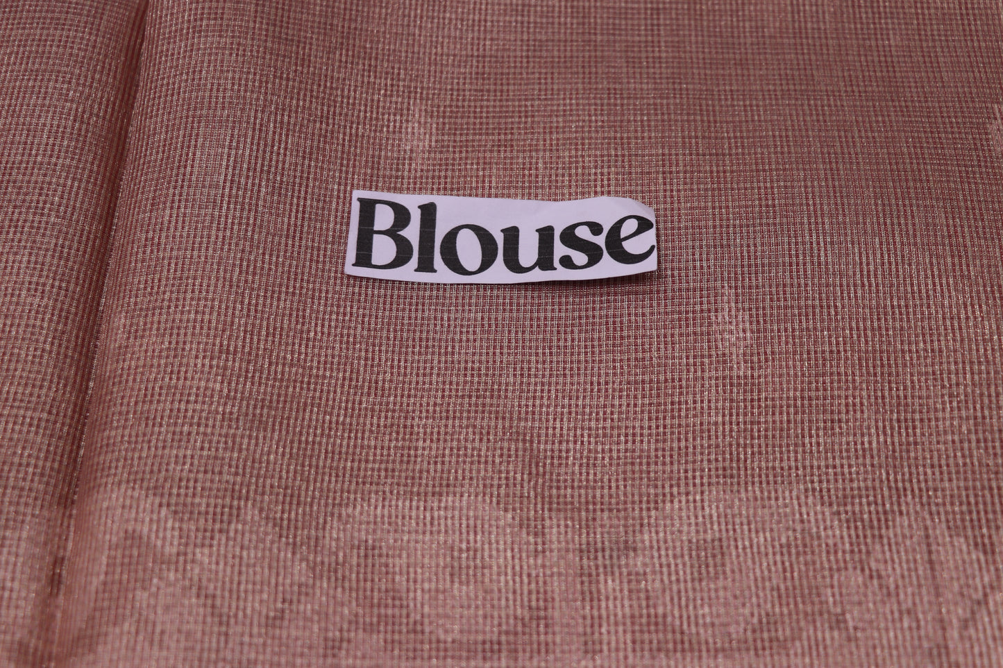 Fancy  saree  Peach  Colour