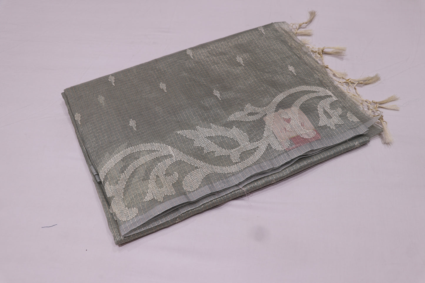 Fancy Saree Gray Colour