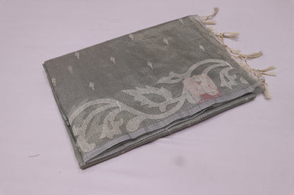 Fancy Saree Gray Colour