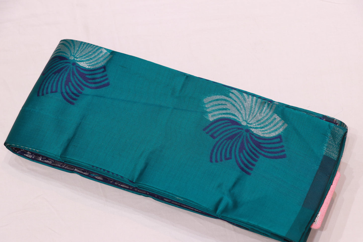Semi  Silk Ramar  Green  saree