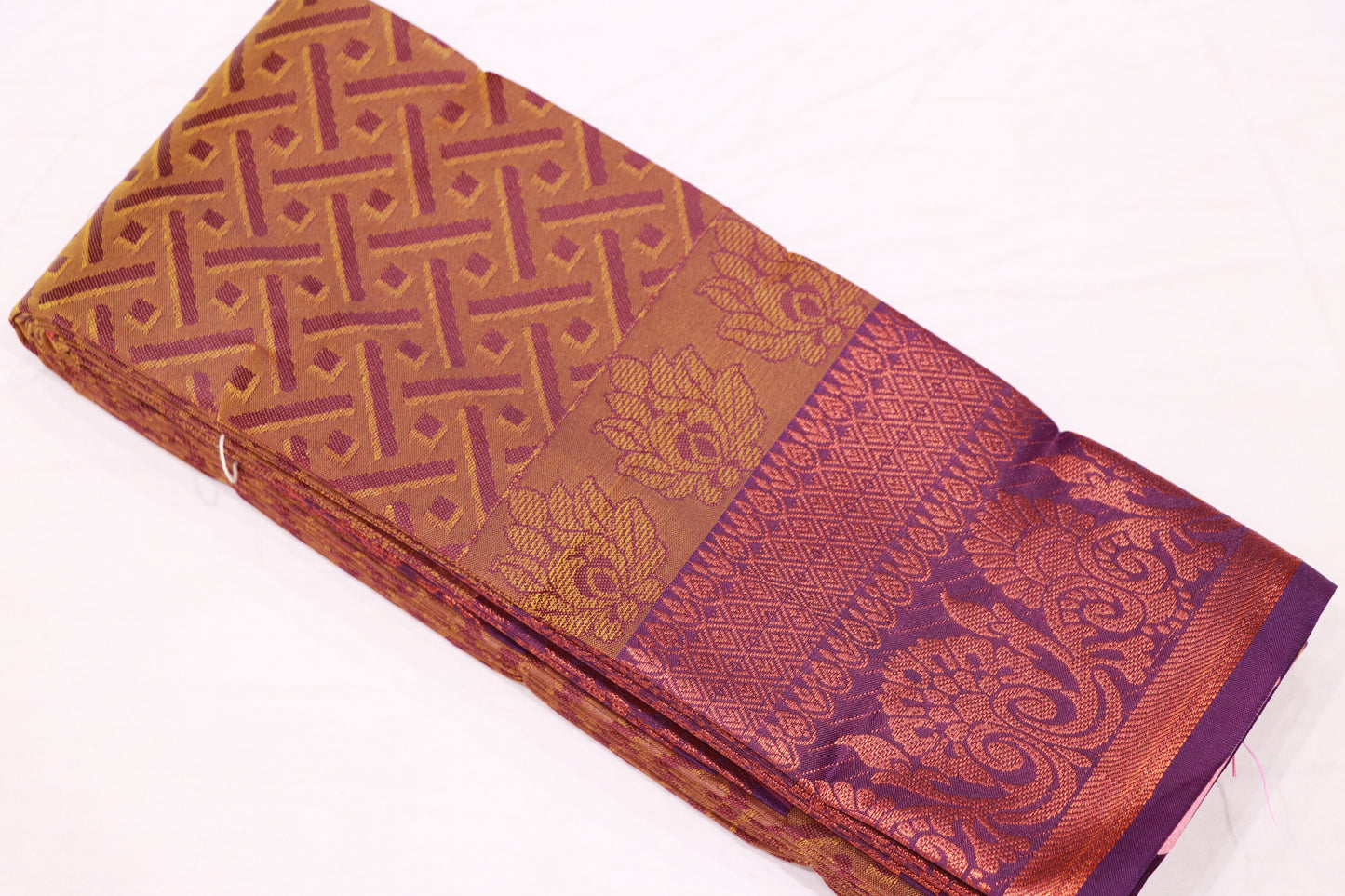 Semi  Silk Honey With  Voilet