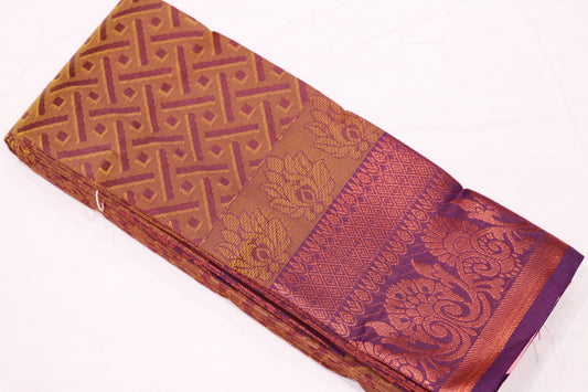 Semi  Silk Honey With  Voilet
