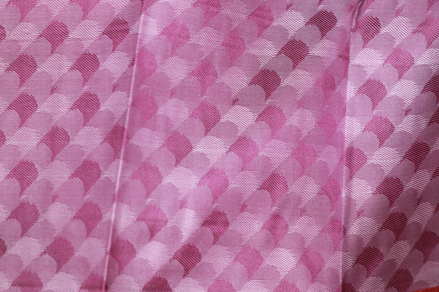 Semi  Silk Ramar Blue with Voilet