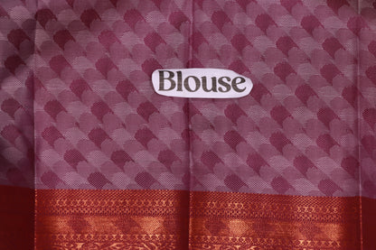 Semi  Silk Ramar Blue with Voilet