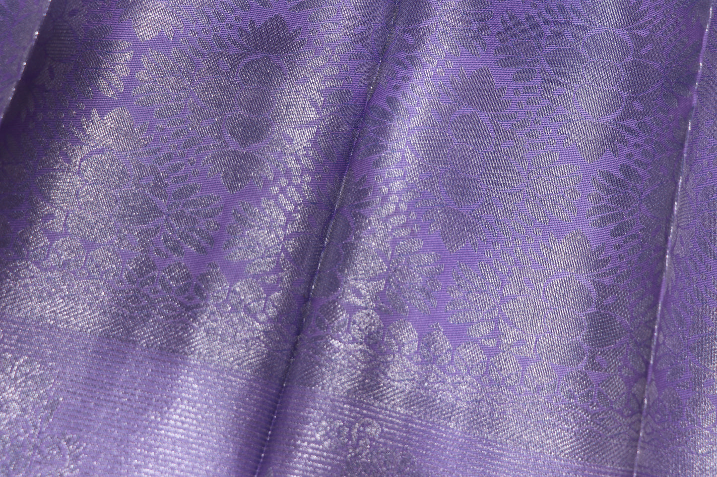 Semi  Silk Ramar Blue With  Lavender