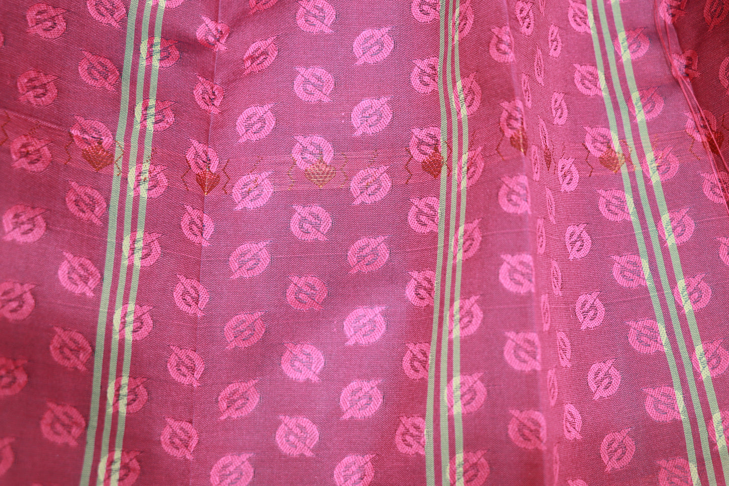 Semi  Silk Saree Pistha Green Saree