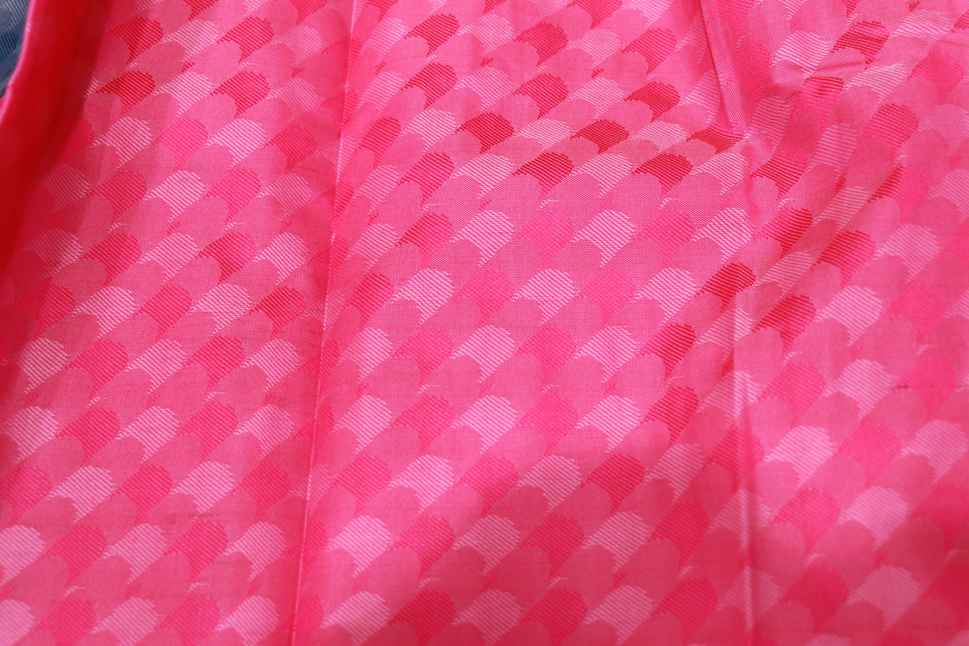 Semi silk saree Grey With Pink - Vaishali Silks