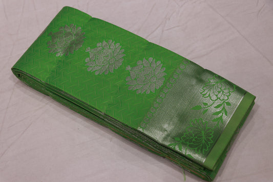 Semi  Silk Saree  green