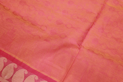 Pure cotton orang saree - Vaishali Silks