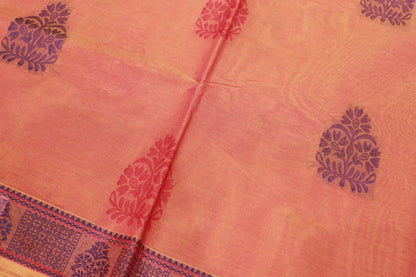 Pure Cotton Orang Saree