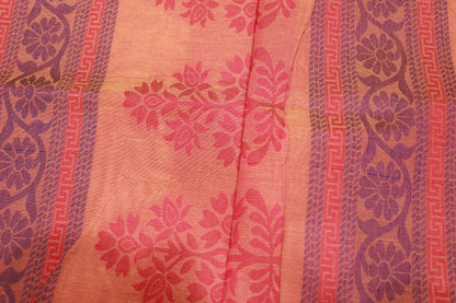 Pure Cotton Orang Saree