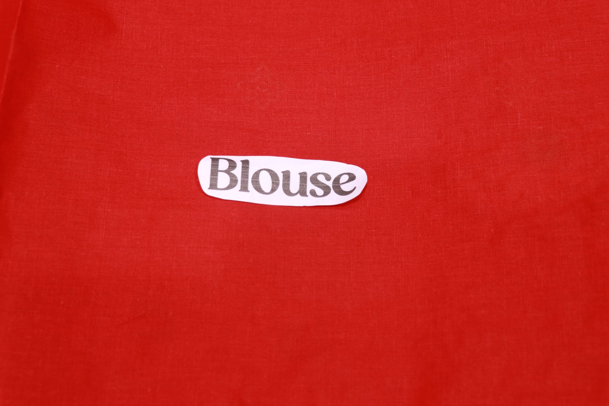 Pure Cotton Red Saree - Vaishali Silks