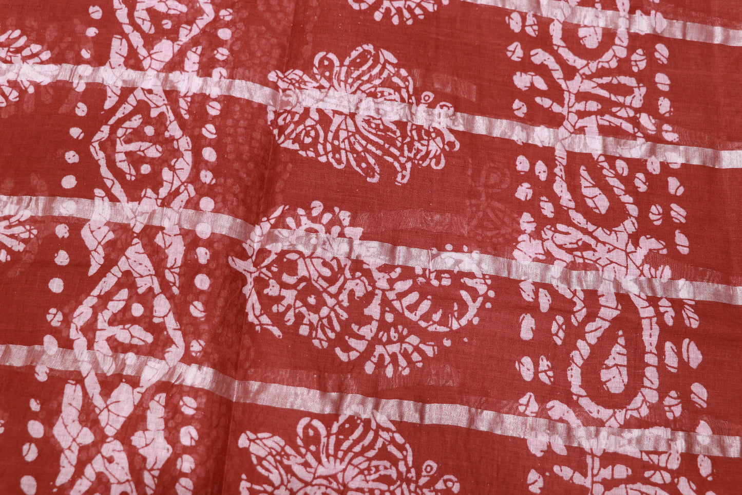 pure Cotton  Brown Saree