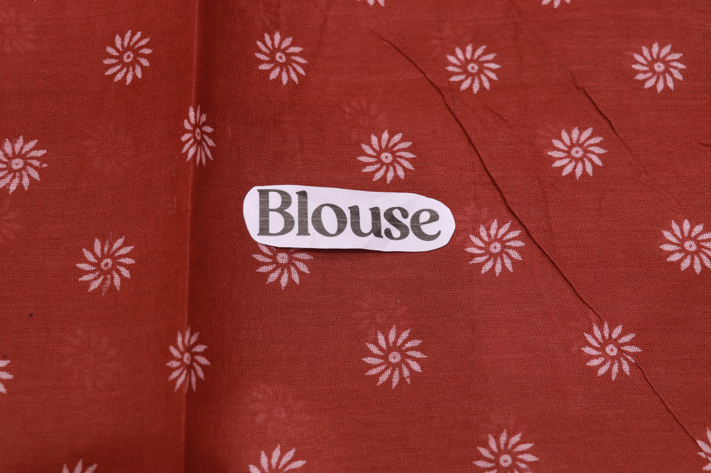 pure Cotton  Brown Saree