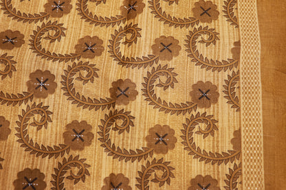 Pure  Cotton sandal  saree