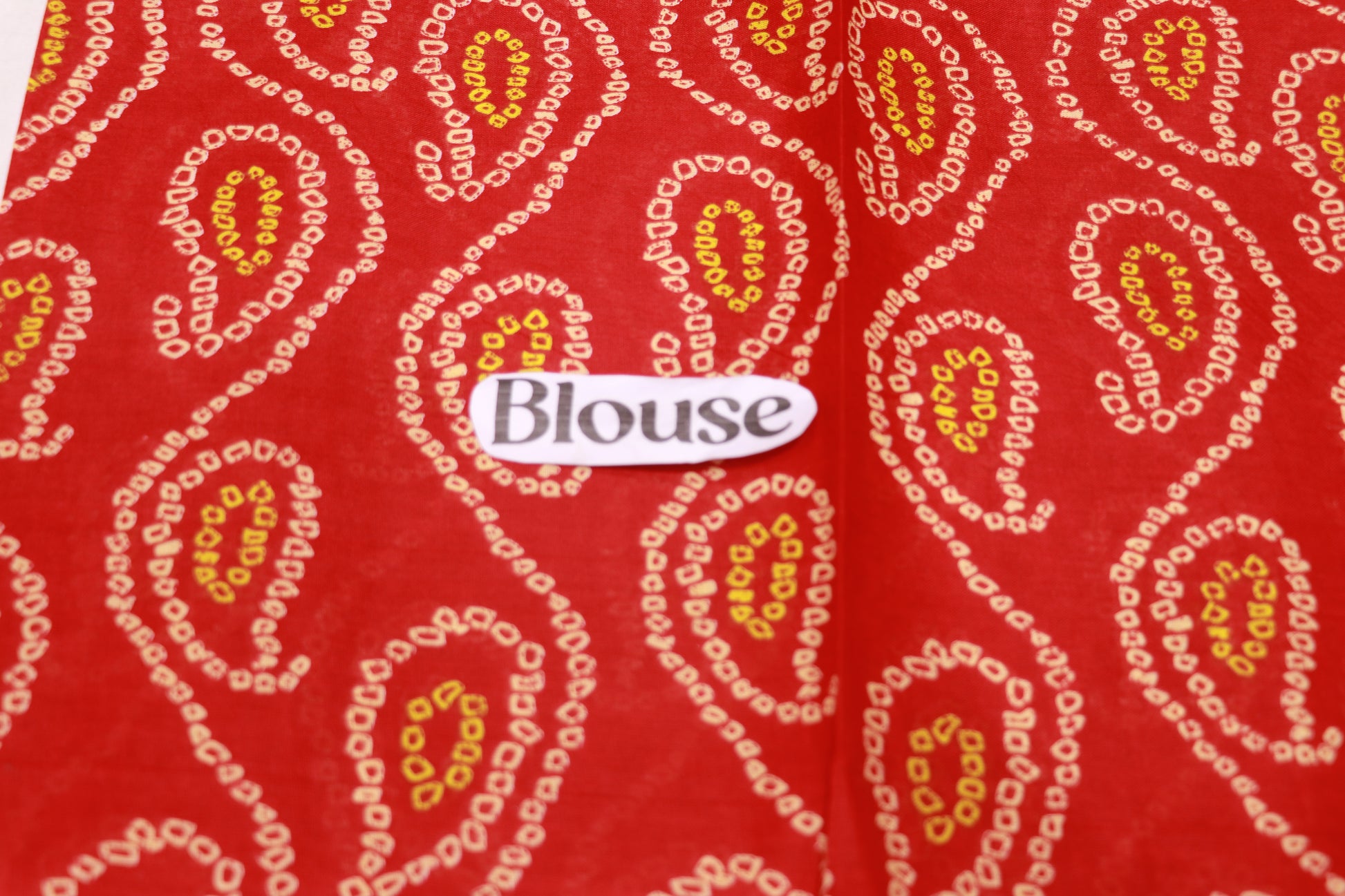 Pure Cotton  Red  With Green Saree - Vaishali Silks
