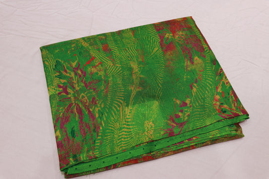 Fancy Saree Green Colour