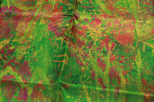 Fancy Saree Green Colour