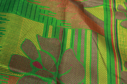 Fancy Saree Green Colour