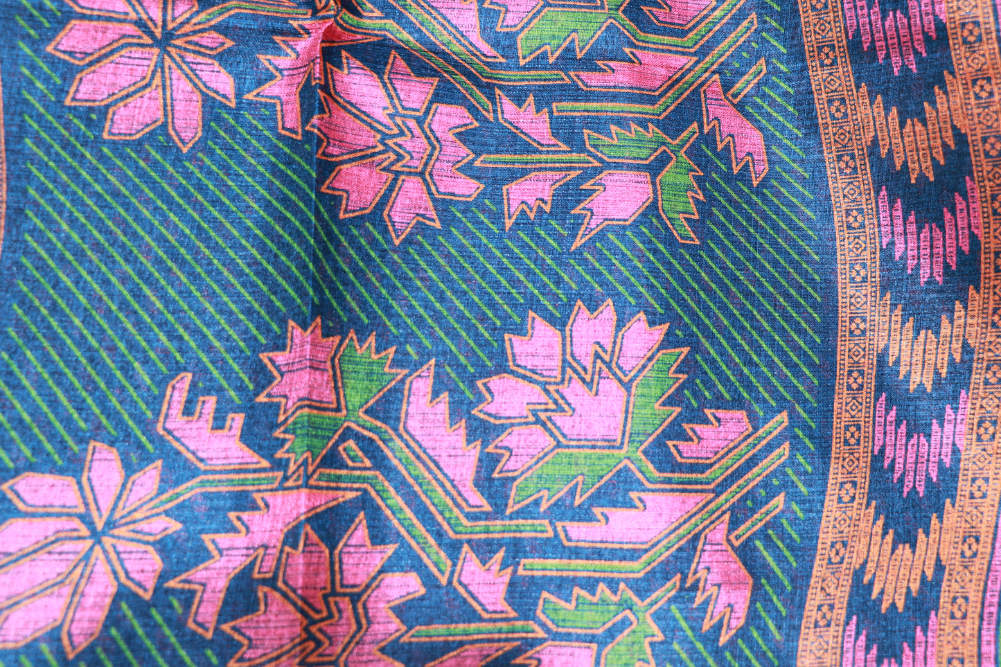Fancy Saree Blue Colour